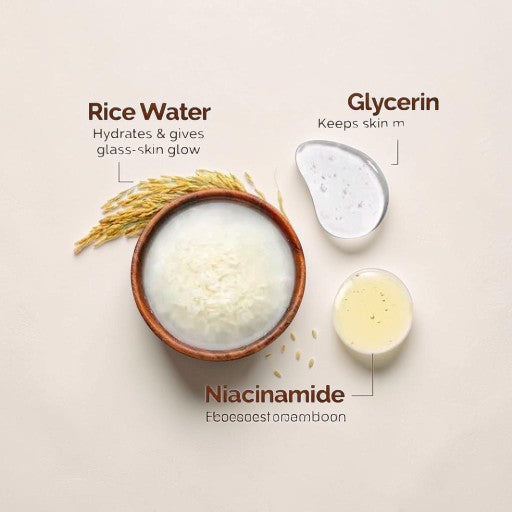 Mamaearth Rice Facewash For Skin Glow