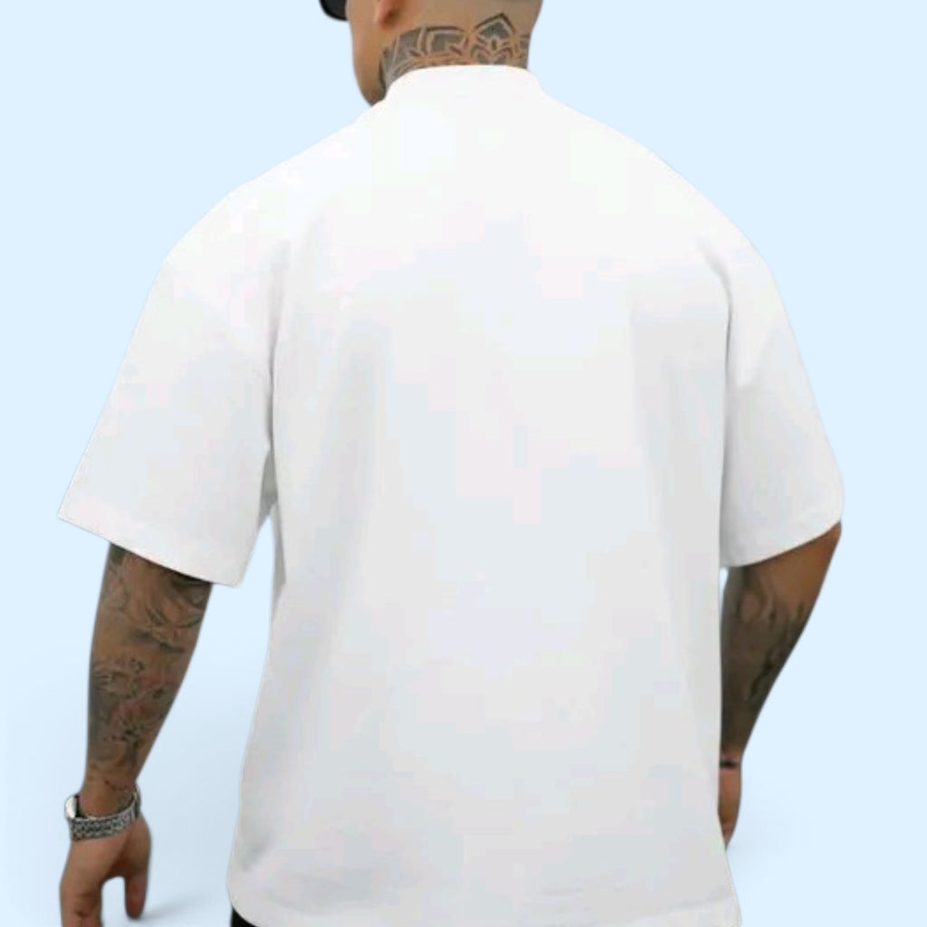 Premium Oversized Cotton White T-shirt