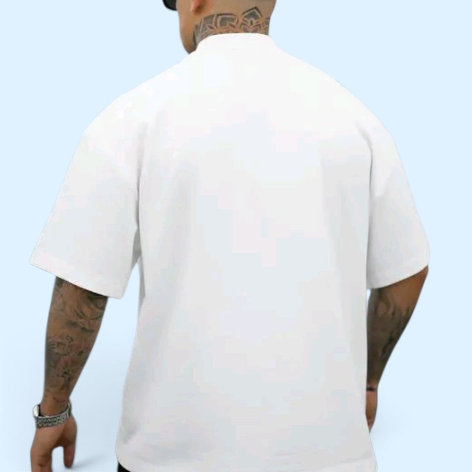 Premium Oversized Cotton White T-shirt