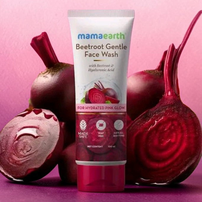 Mamaearth Beatroot Face wash For Skin Glow