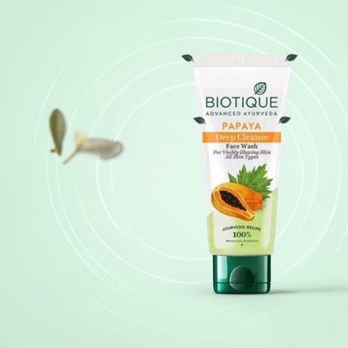 Biotique Papaya Facewash For Tan Removel