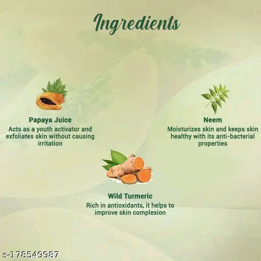 Biotique Papaya Facewash For Tan Removel