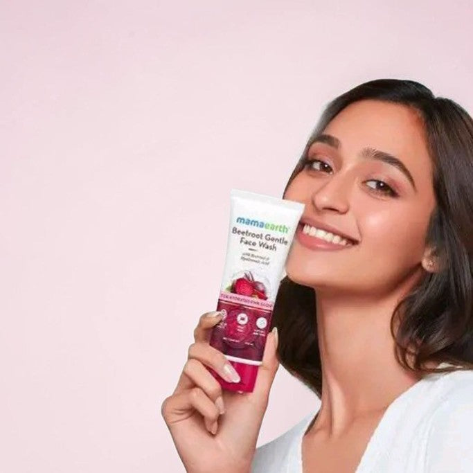 Mamaearth Beatroot Face wash For Skin Glow
