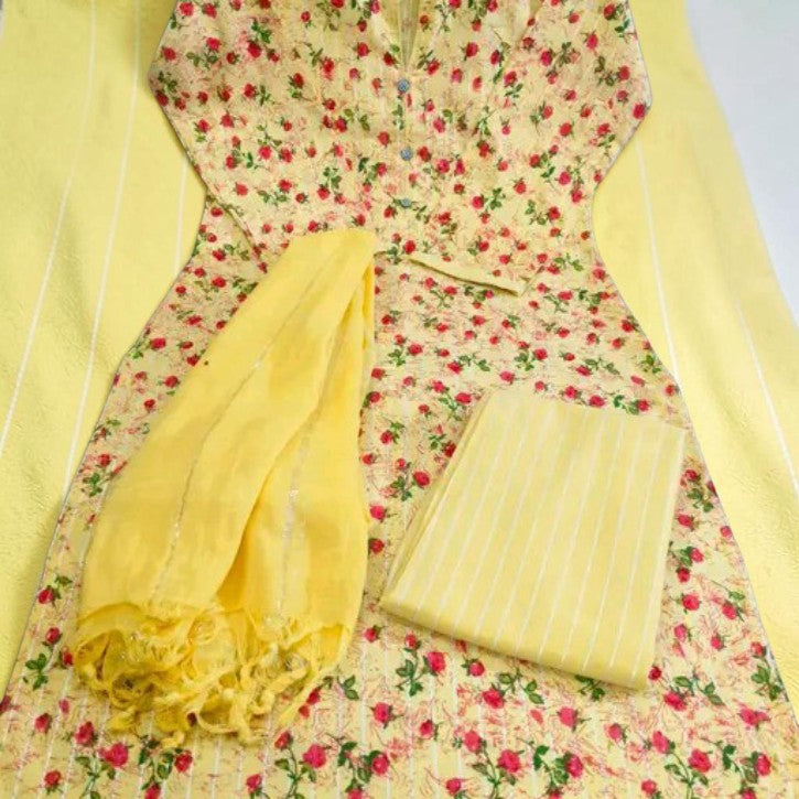 Premium Cotton Kurti Set